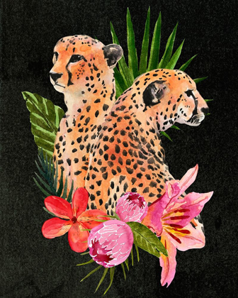Picture of CHEETAH BOUQUET I