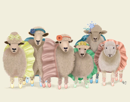 Picture of BALLET TROUPE SHEEP