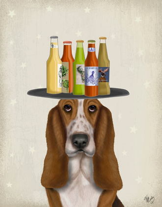 Picture of BASSET HOUND BEER LOVER