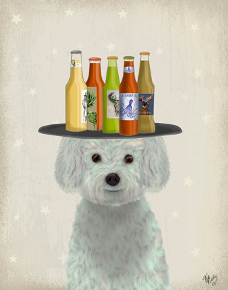 Picture of BICHON FRISE BEER LOVER