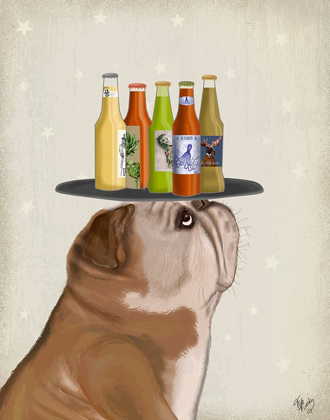 Picture of ENGLISH BULLDOG BEER LOVER
