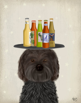 Picture of LABRADOODLE BLACK BEER LOVER