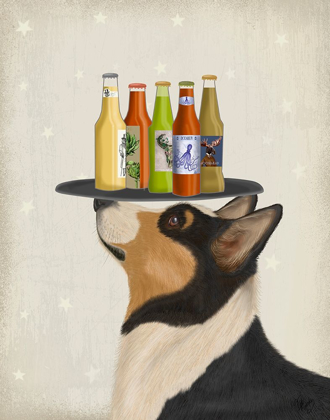 Picture of CORGI TRICOLOUR BEER LOVER