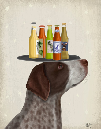 Picture of GERMAN SHORTHAIRED POINTER ICE CREAM BEER LOVER