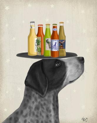 Picture of GERMAN SHORTHAIRED POINTER ICE CREAM, BLACK BEER LOVER