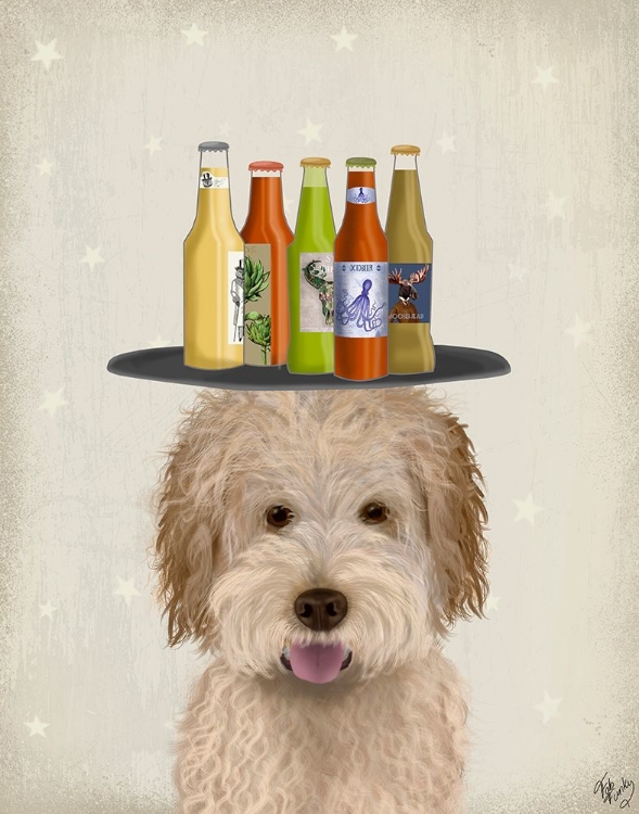 Picture of LABRADOODLE GOLD 1 BEER LOVER