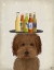 Picture of LABRADOODLE BROWN 1 BEER LOVER