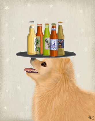Picture of POODLE WHITE BEER LOVER