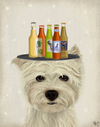Picture of WEST HIGHLAND TERRIER BEER LOVER