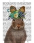 Picture of RABBIT BOHEMIAN BOOK PRINT