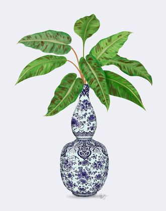 Picture of CHINOISERIE VASE 1, WITH PLANT