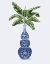 Picture of CHINOISERIE VASE 7, WITH PLANT