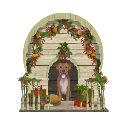 Picture of CHRISTMAS DES - CHRISTMAS KENNEL - WILLIAMSBURG