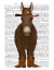 Picture of DONKEY COWBOY BOOK PRINT