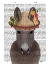 Picture of DONKEY SOMBRERO BOOK PRINT