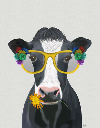 Picture of COW AND FLOWER GLASSES
