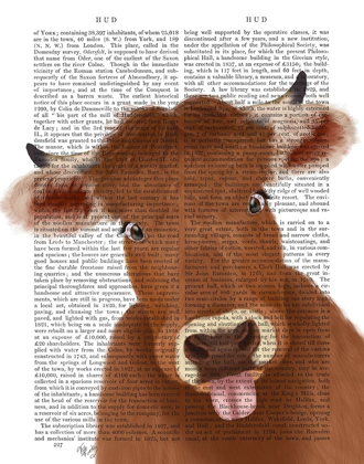 Picture of FUNNY FARM COW 2 BOOK PRINT
