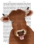 Picture of FUNNY FARM COW 2 BOOK PRINT