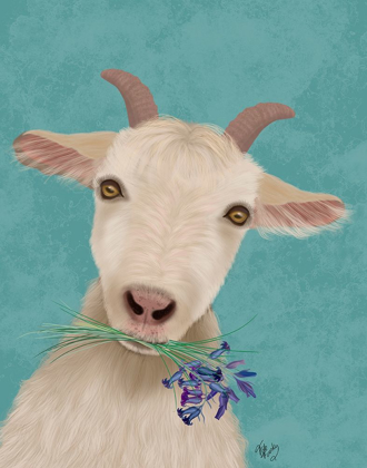 Picture of GOAT AND BLUEBELLS
