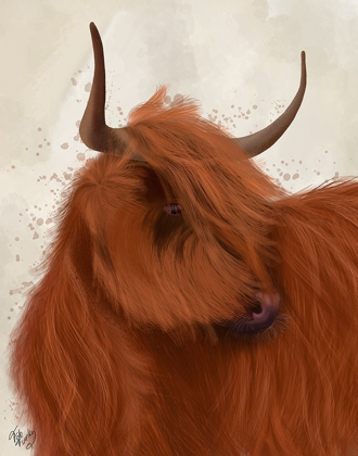 Picture of HIGHLAND COW 2, PORTRAIT
