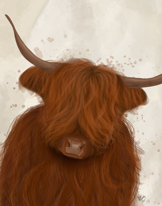 Picture of HIGHLAND COW 3, PORTRAIT