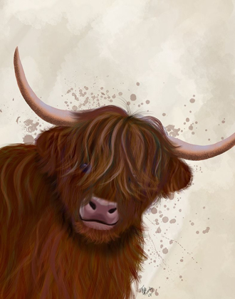 Picture of HIGHLAND COW 5, PORTRAIT