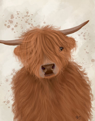 Picture of HIGHLAND COW 10, PORTRAIT