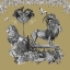 Picture of LIVORIS FERITAS LION DESIGN, SQUARE