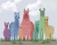 Picture of LLAMA PASTEL FAMILY