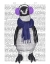 Picture of PENGUIN EAR MUFFS BOOK PRINT