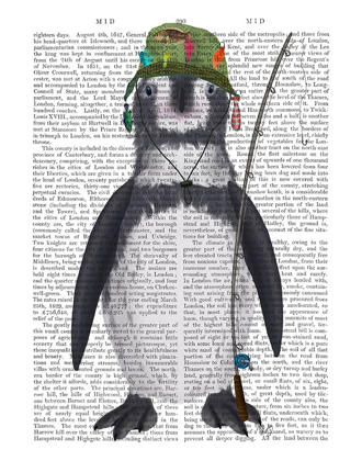 Picture of PENGUIN FISHING BOOK PRINT
