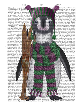 Picture of PENGUIN SKIS BOOK PRINT