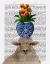 Picture of SHEEP AND TULIPS BOOK PRINT