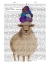 Picture of SHEEP WITH WOOL HAT, FULL BOOK PRINT