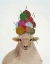 Picture of SHEEP WITH WOOL HAT, PORTRAIT