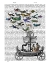 Picture of BIRD BOAT BOOK PRINT