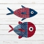 Picture of AMERICANA FISH 1