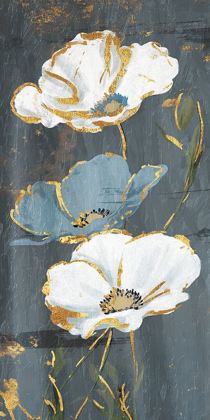 Picture of BLUE GOLD FLORALS