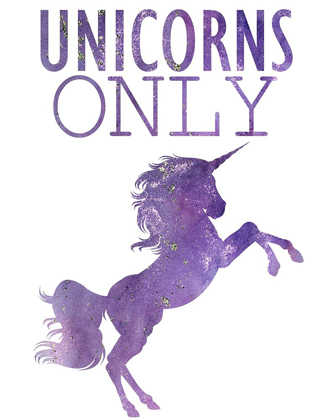 Picture of UNICORNS ONLY A