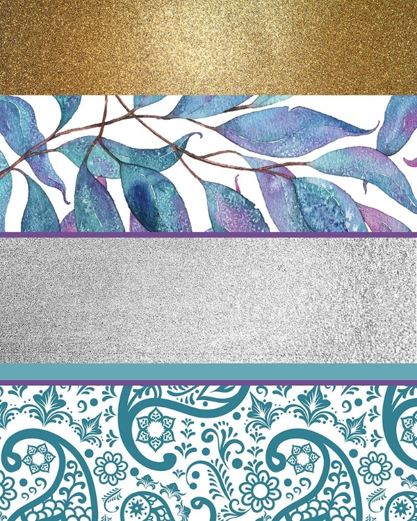 Picture of MIXED TEAL PURPLE 2