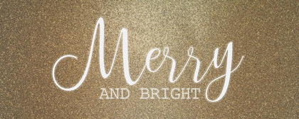 Picture of MERRY AND BRIGHT GOLD