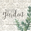 Picture of WELCOME TO MY GARDEN SPRIG