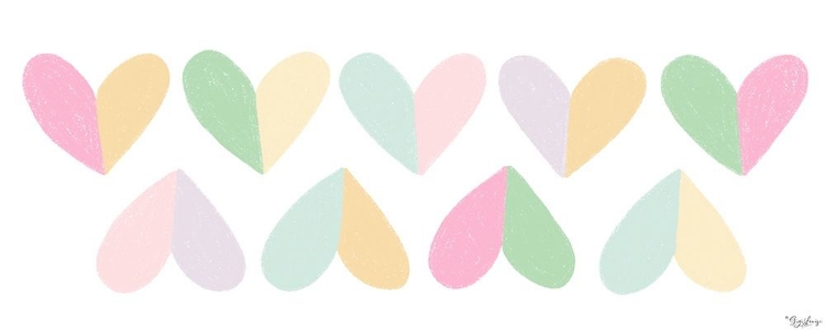 Picture of PASTEL HEARTS