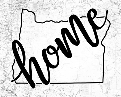 Picture of OREGON HOME MAP