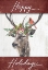 Picture of HAPPY HOLIDAYS DEER FLAG