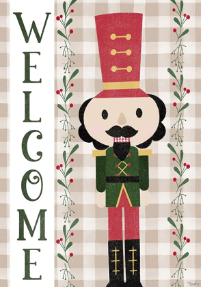 Picture of WELCOME NUTCRACKER FLAG