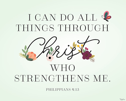 Picture of CHRIST STRENGTHENS