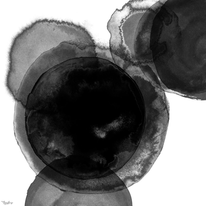 Picture of BLACK CIRCLE ABSTRACT 2