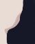 Picture of NAVY ROSE ABSTRACT 2