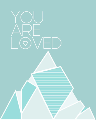 Picture of YOU ARE LOVED TEAL